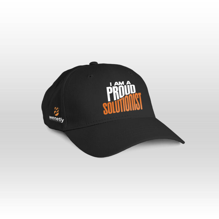 I AM A PROUD SOLUTIONIST   - FACE CAP
